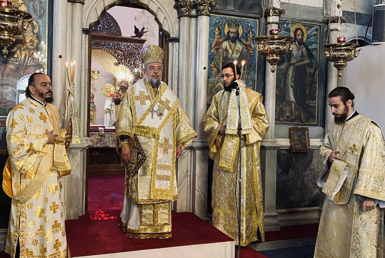 Ο Μητροπολίτης Γόρτυνος και Μεγαλοπόλεως κ. Νικηφόρος στην ονομαστική εορτή του Θεοφιλεστάτου Επισκόπου Σκοπέλου κ. Νικοδήμου