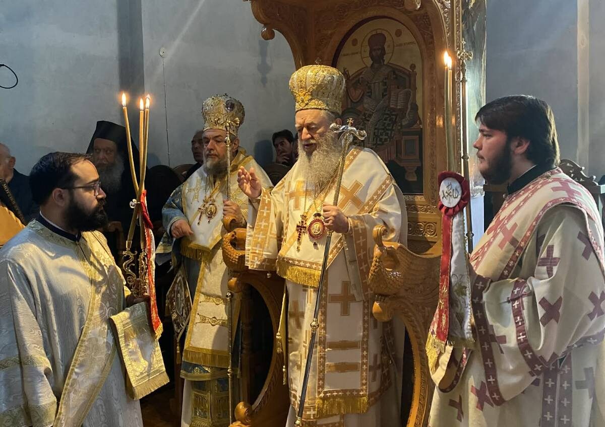 Η πανήγυρη της εορτής του Αγίου Αθανασίου Χριστιανουπόλεως στην Μητρόπολη Γόρτυνος και Μεγαλοπόλεως